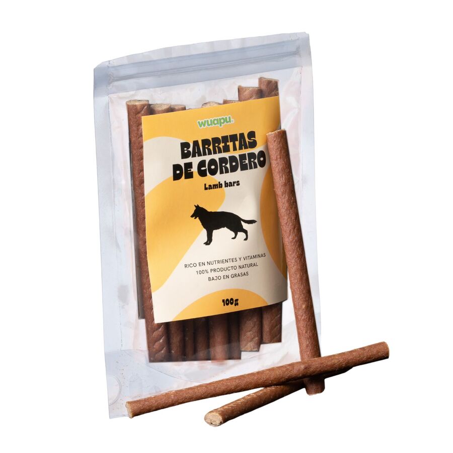 Barras de carne de cordeiro WUAPU SNACK 100g