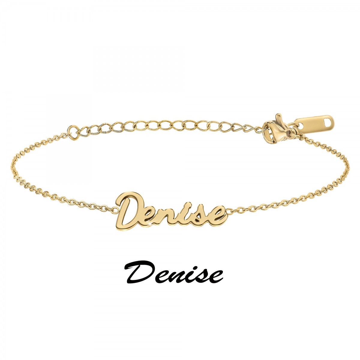 Denise - Bracelet prénom