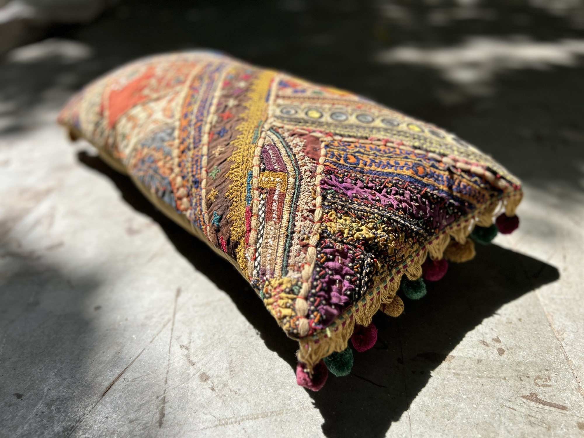 Kissen 'Hindu', multicolor, B 60 cm, H 30 cm von fischer's lagerhaus