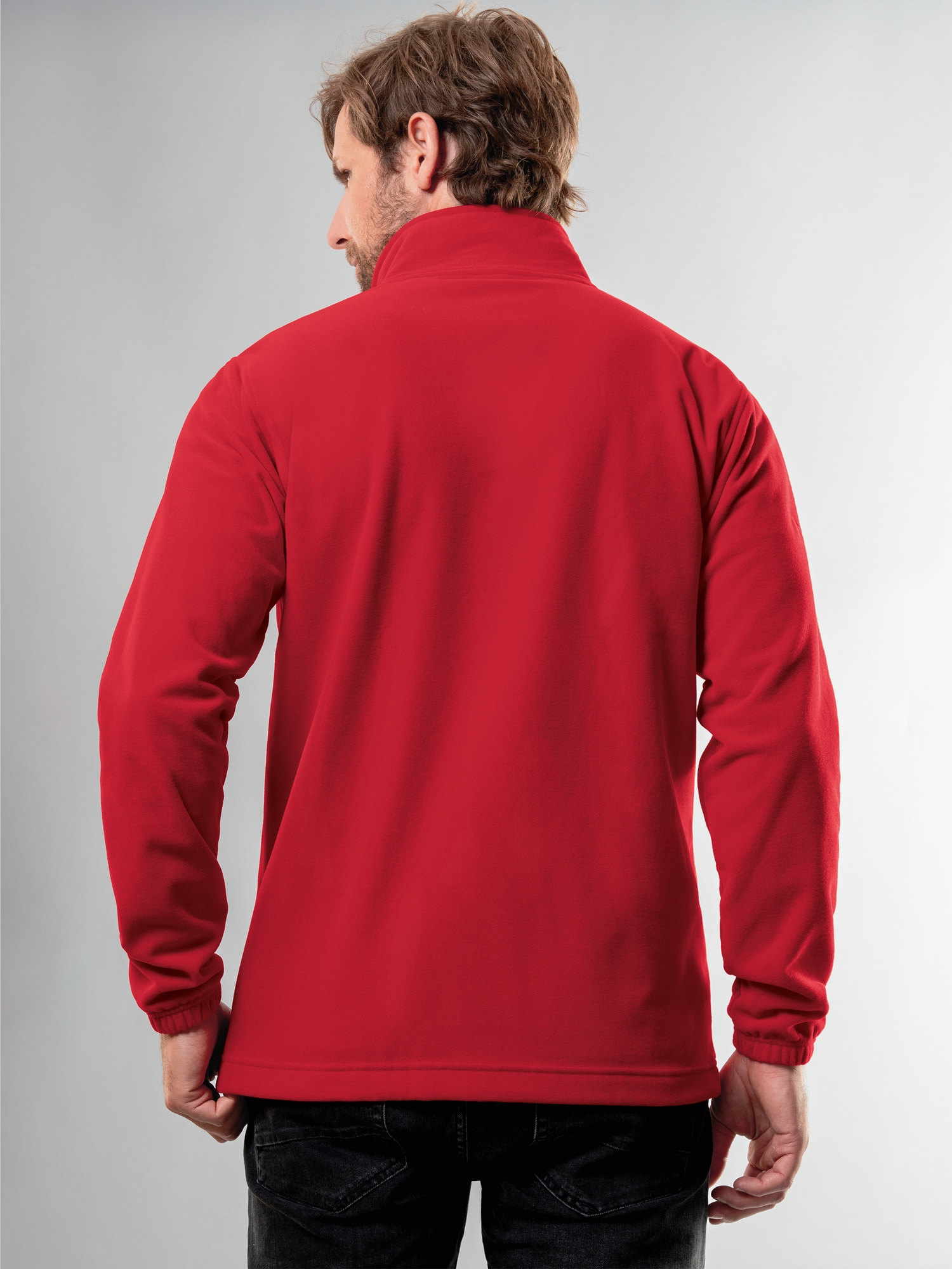 Fleecejacke Kirsch