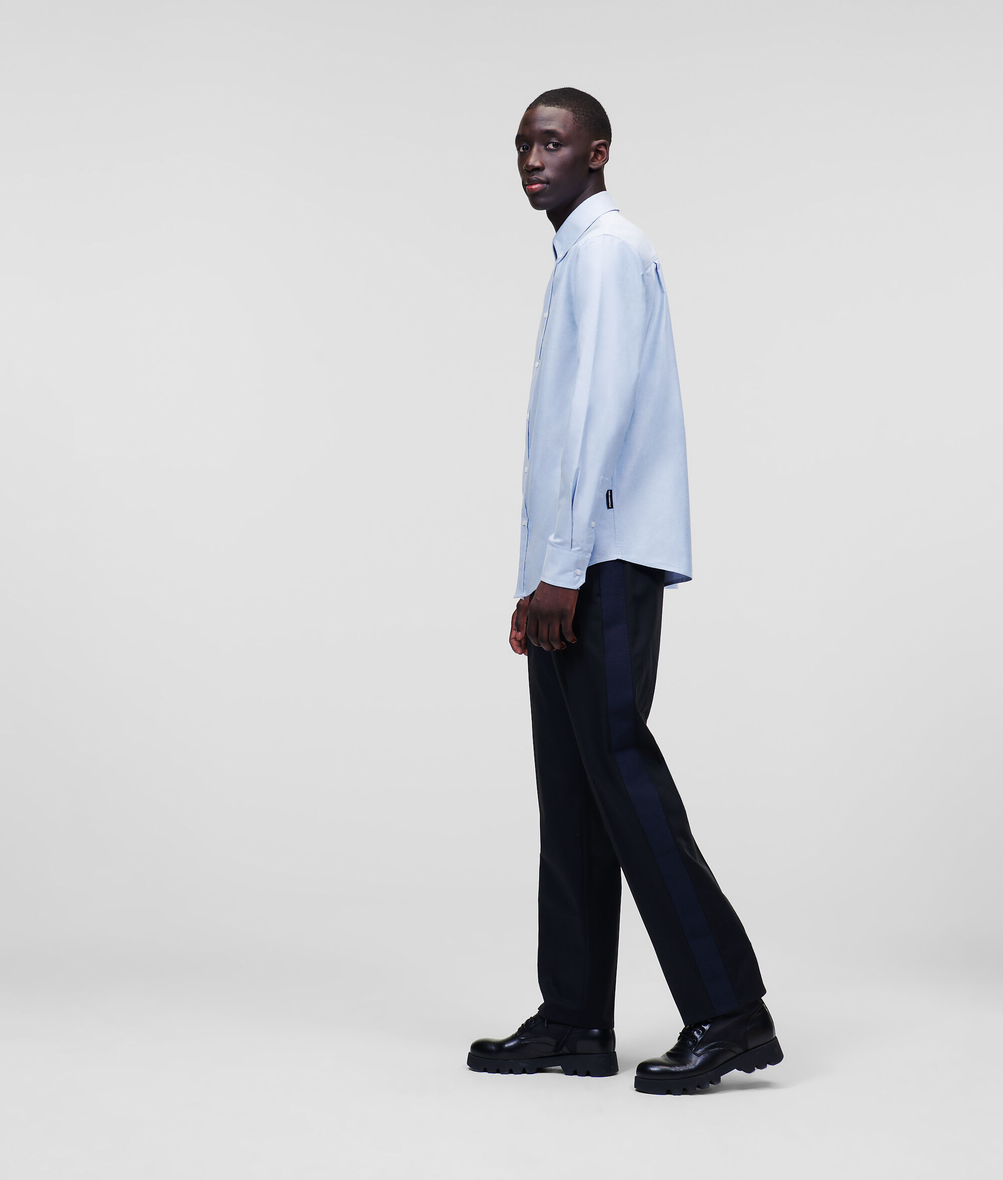 CHEMISE EN POPELINE KARL IKONIK
