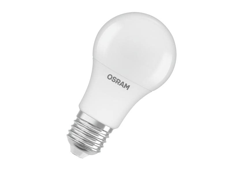 OSRAM Lampe LED BASE CLASSIC A 8.5W, E27, Warmweiss, 3 Stüc LED-Lampen, klassische Kolbenform