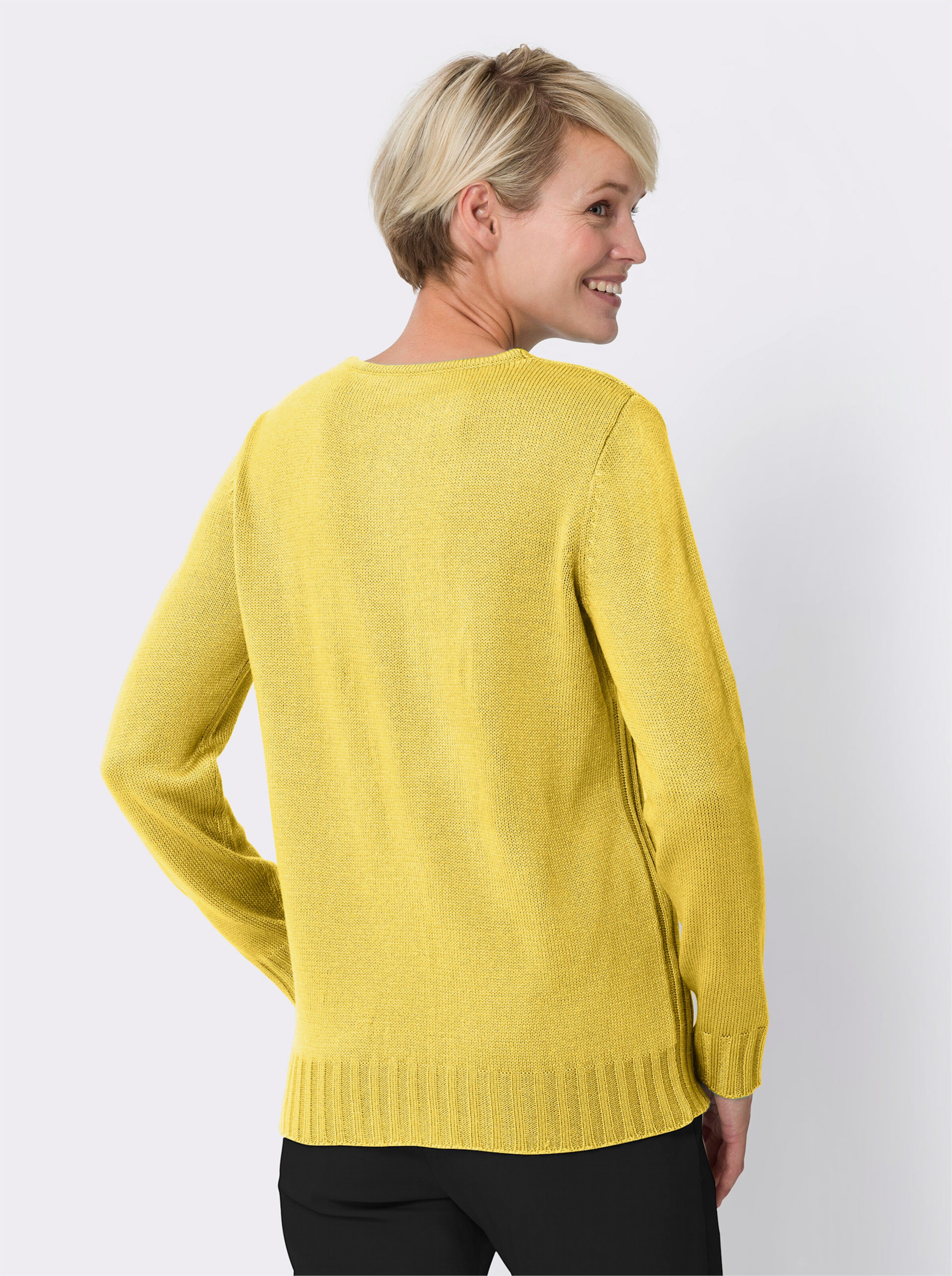 Langarm-Pullover
