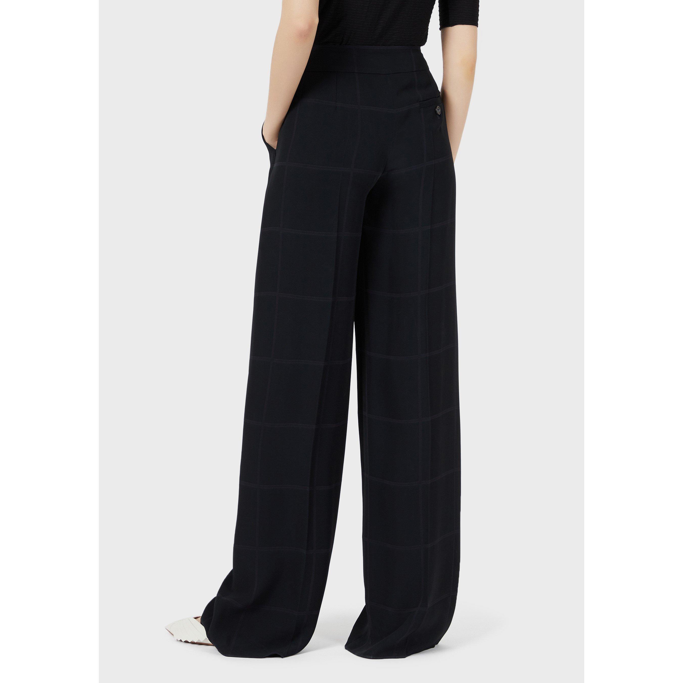 Emporio Armani Straight Leg Trousers