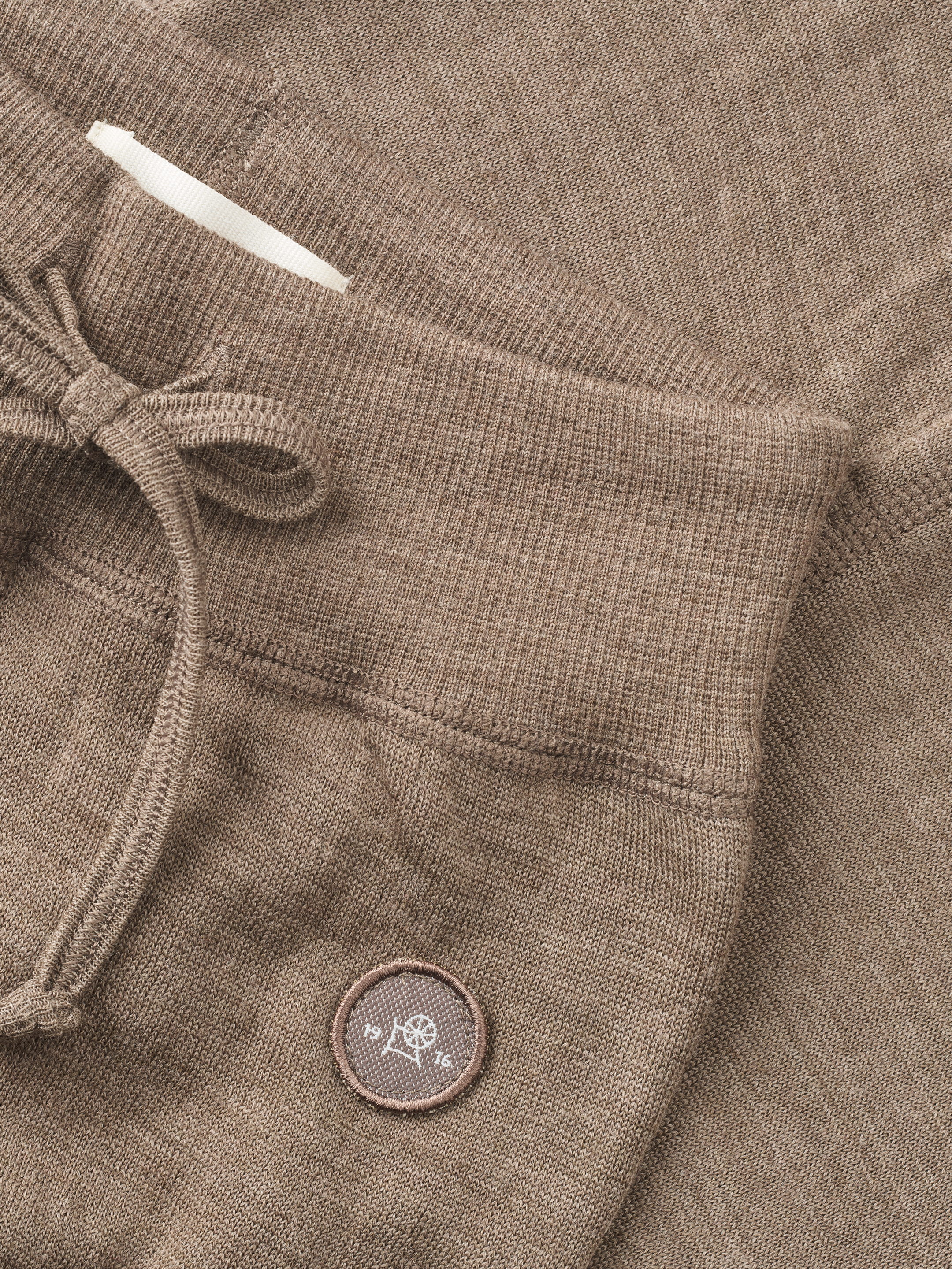 Broek van merinowollen terry voor kinderen