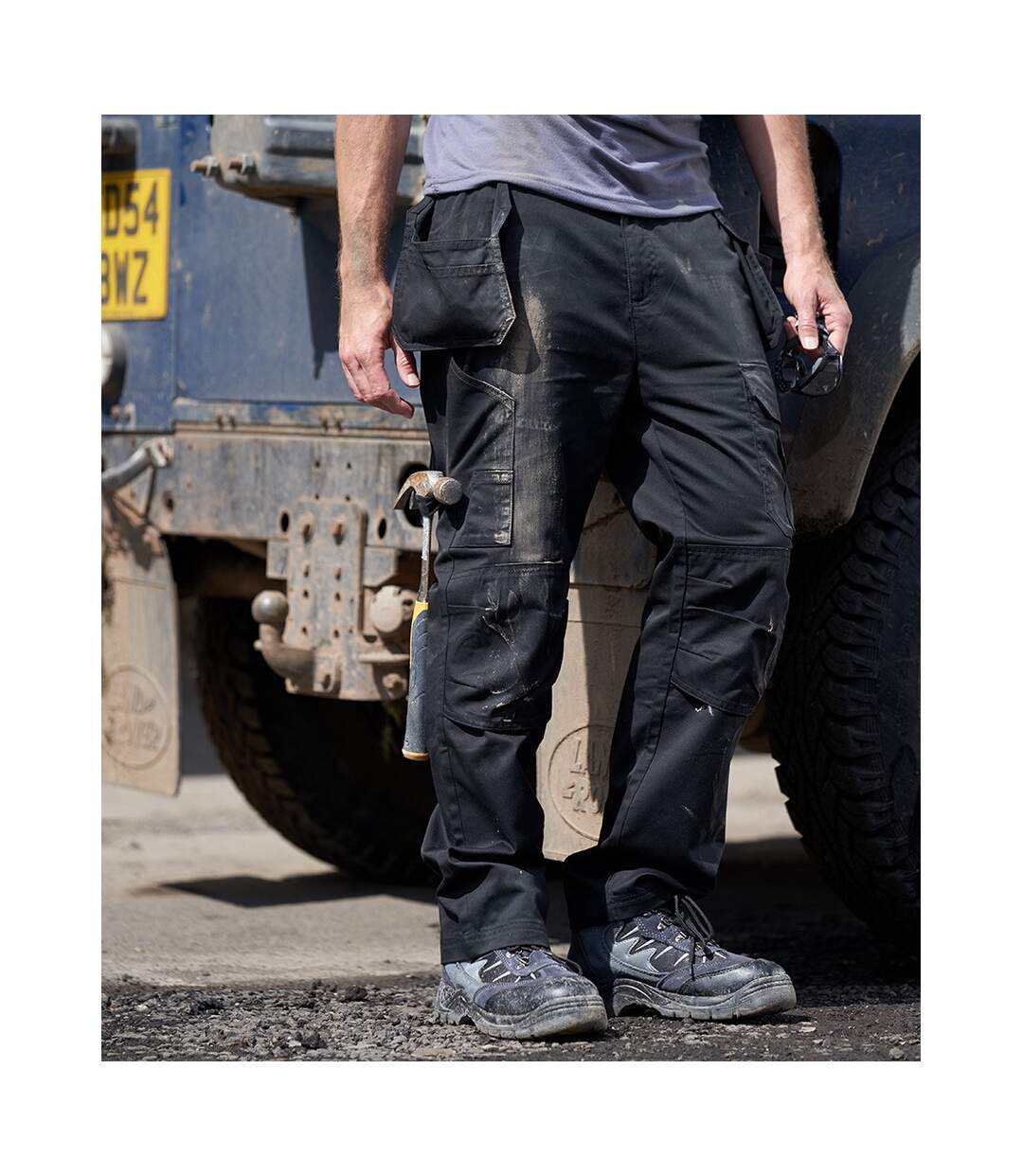 PRO RTX - Pantalon PRO TRADESMAN - Homme (Noir) - UTPC4017