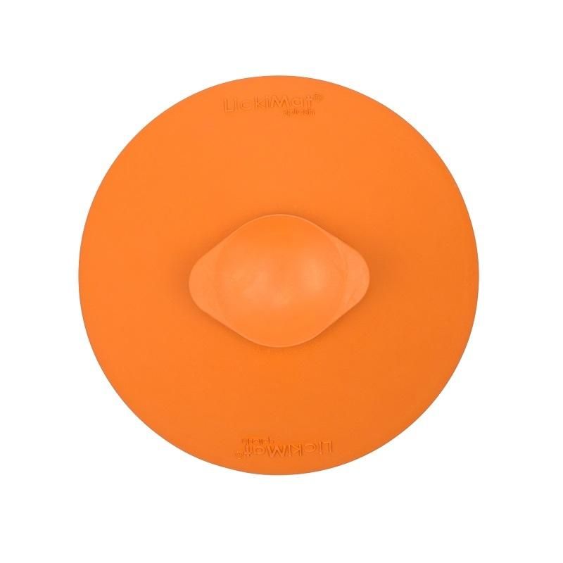 Splash Schlecktrichter Orange - LickiMat