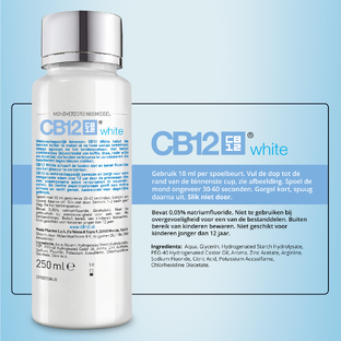 CB12 Mondwater White 250ML