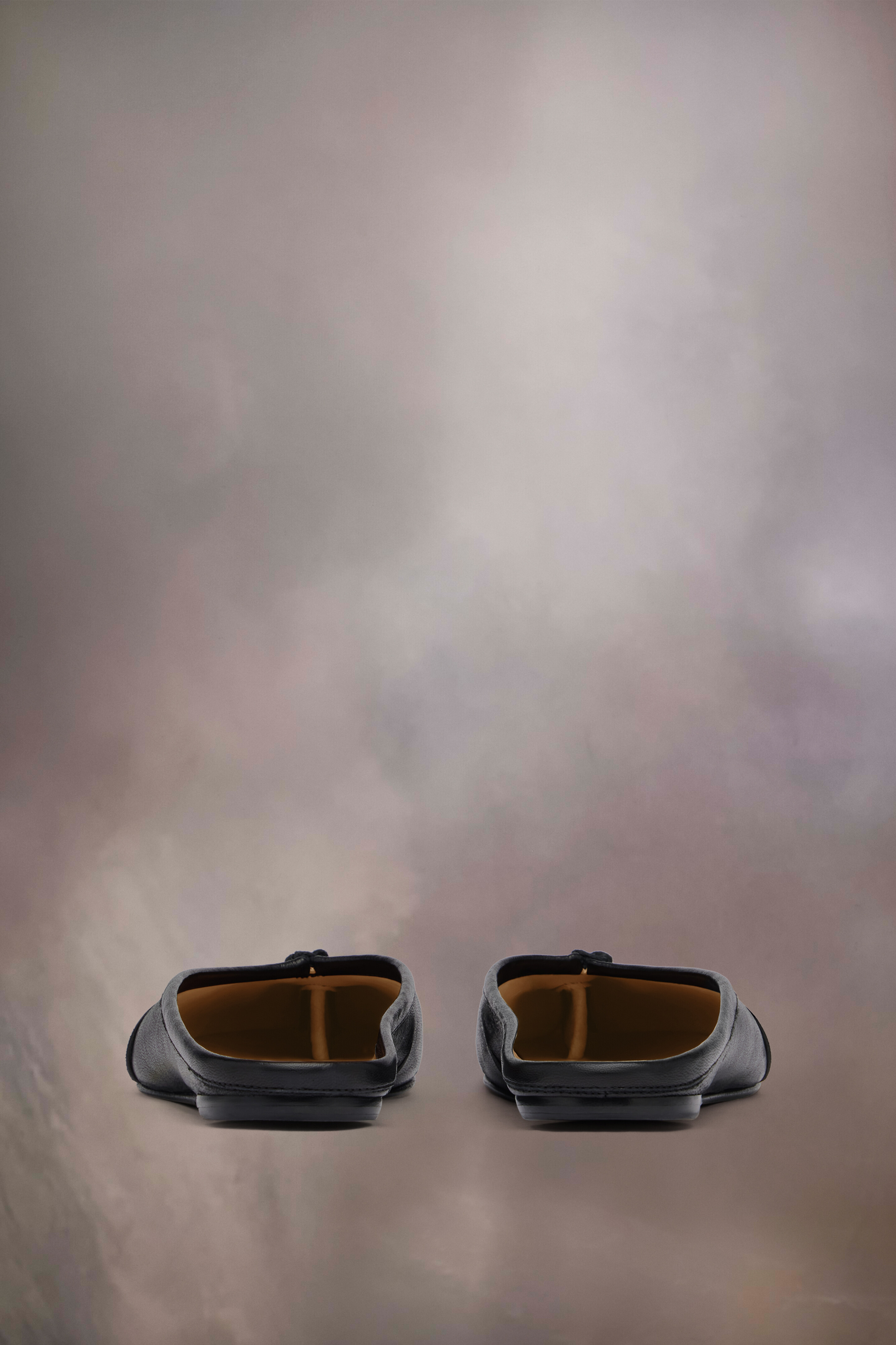 Mules ballerines Tabi Noir