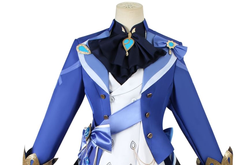 Bloomsoon - Genshin Impact Focalors Cosplay Kostuumset