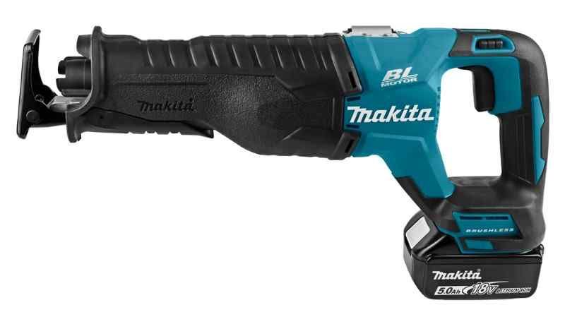 Makita DJR187RTE 18V Li-ion accu reciprozaag set (2x5.0Ah) in koffer - koolborstelloos
