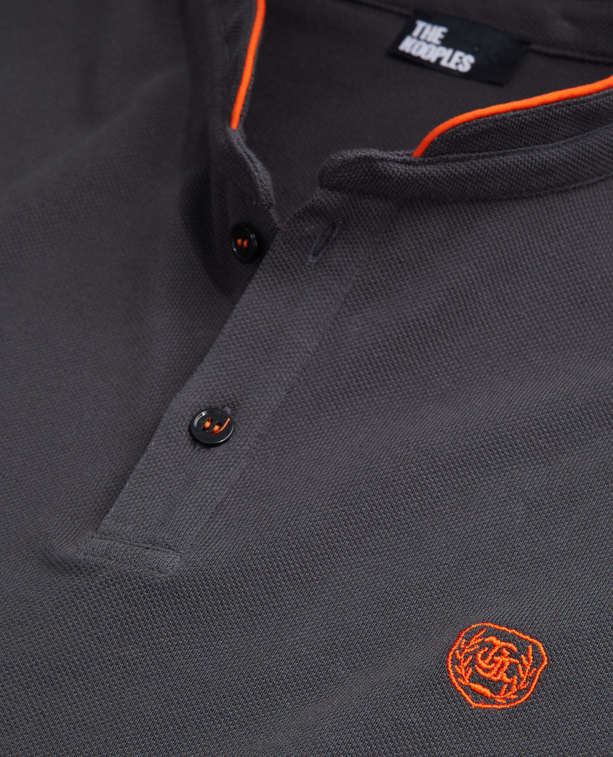Polo col officier noir