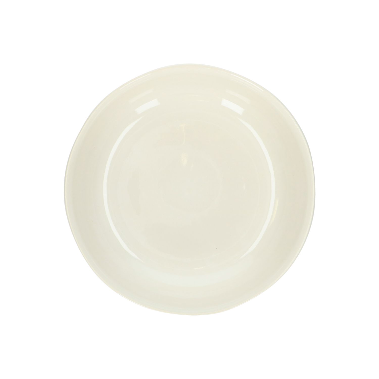 Saladeschaal, steengoed, strooitakje, Ø23 x 8 cm