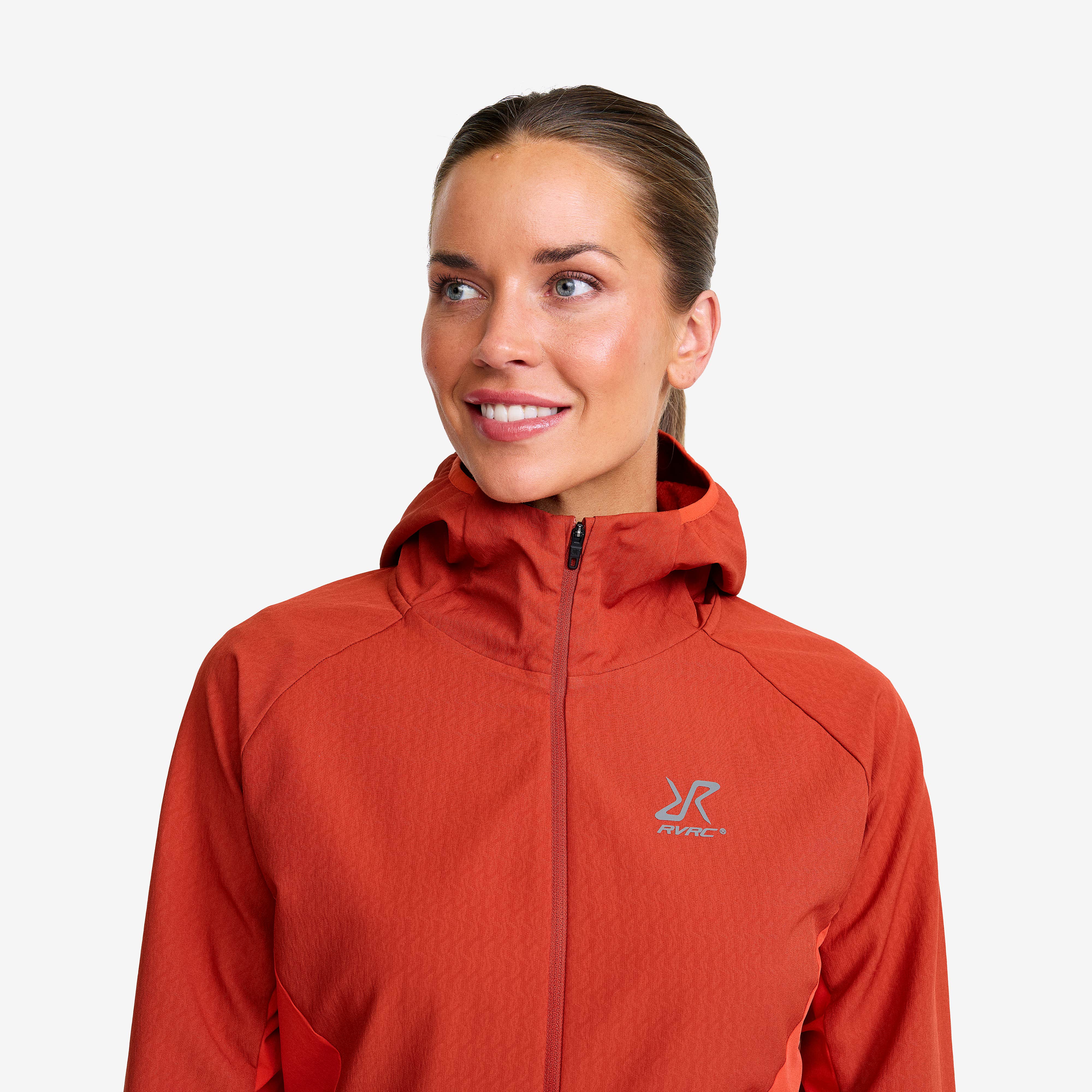 Distance Pro Wind Jacket Dame Aurora Red/ Bossa Nova