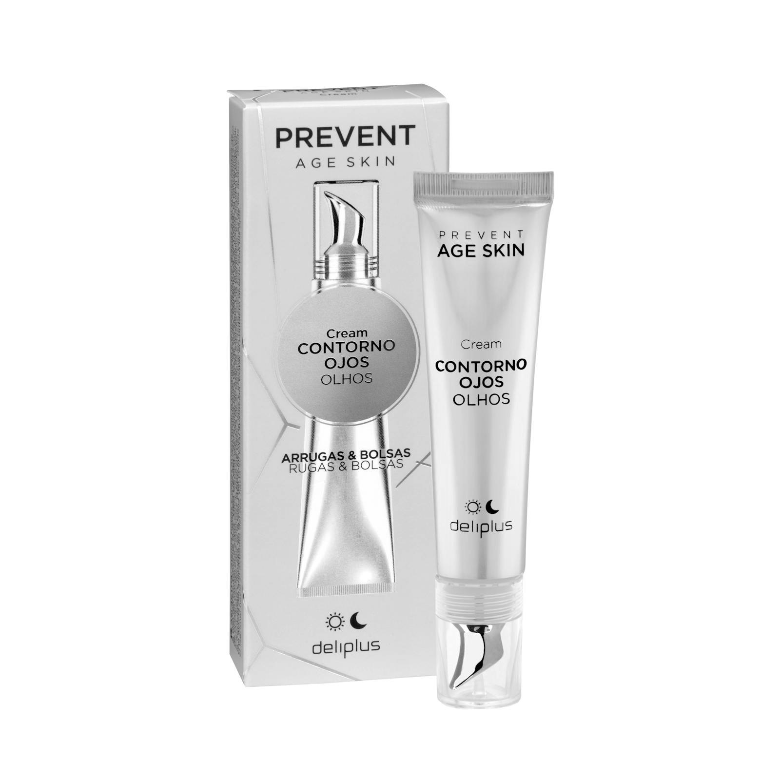 Deliplus Prevent Age Skin contour des yeux pour les rides et les poches