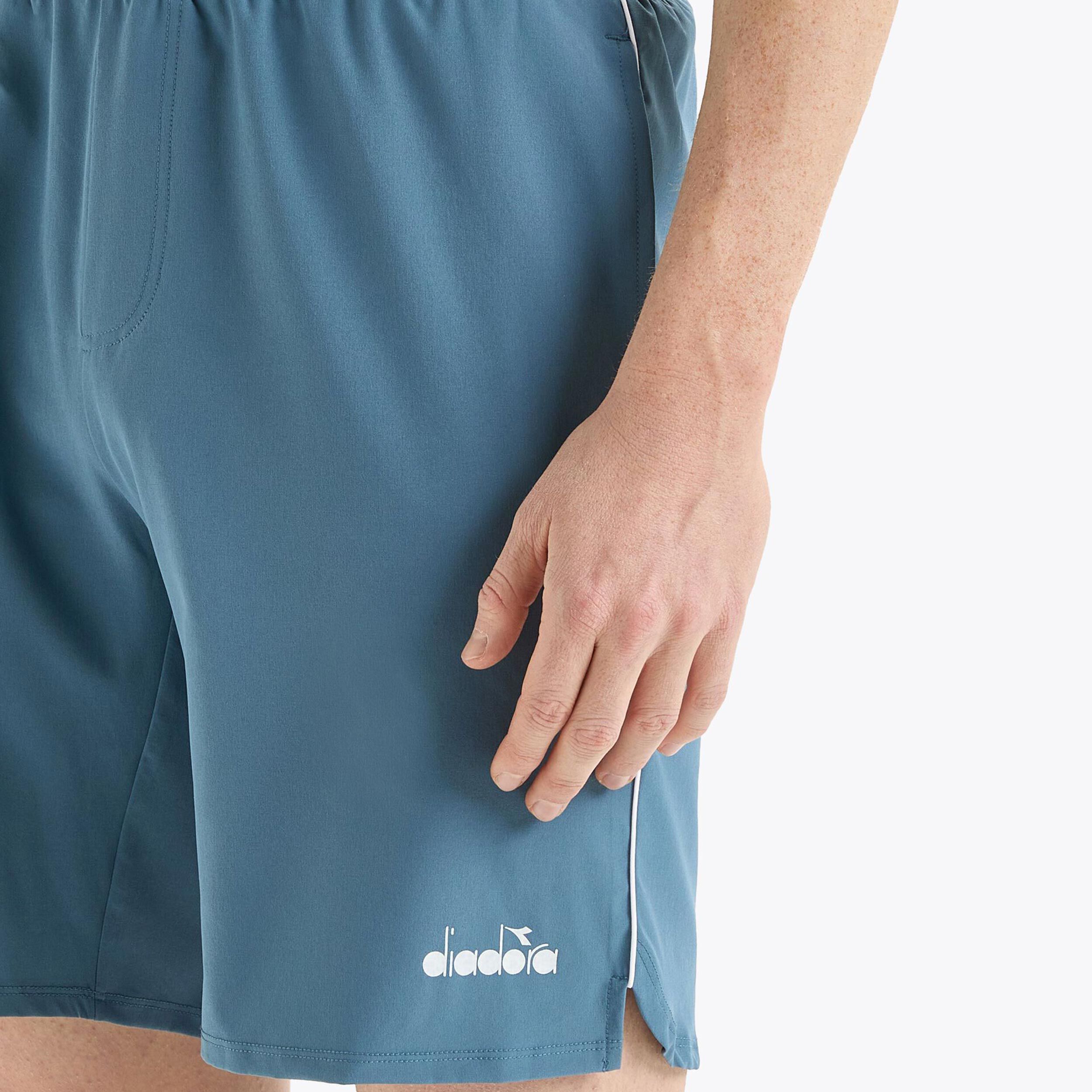 Diadora Core 9In Shorts Hommes - Bleu Petrol