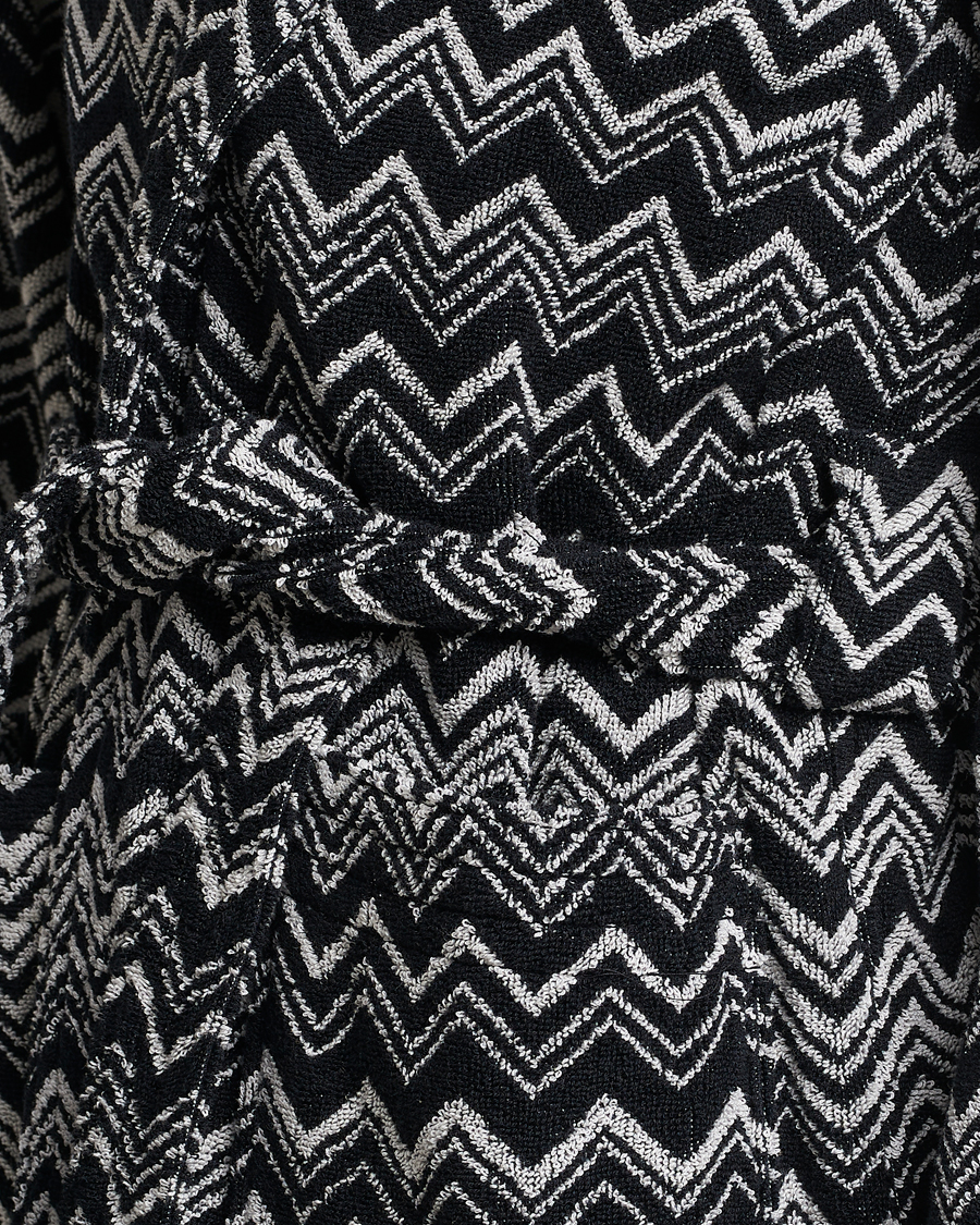 Missoni Home Keith Bathrobe Grey/Black
