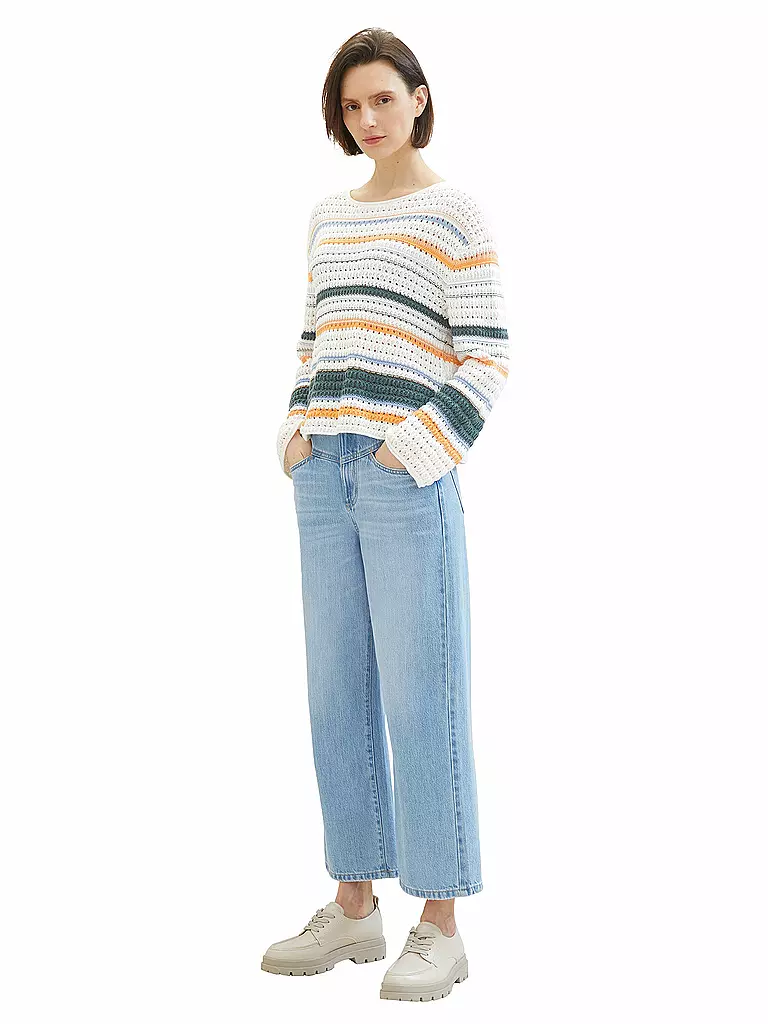 TOM TAILOR Pullover  weiss