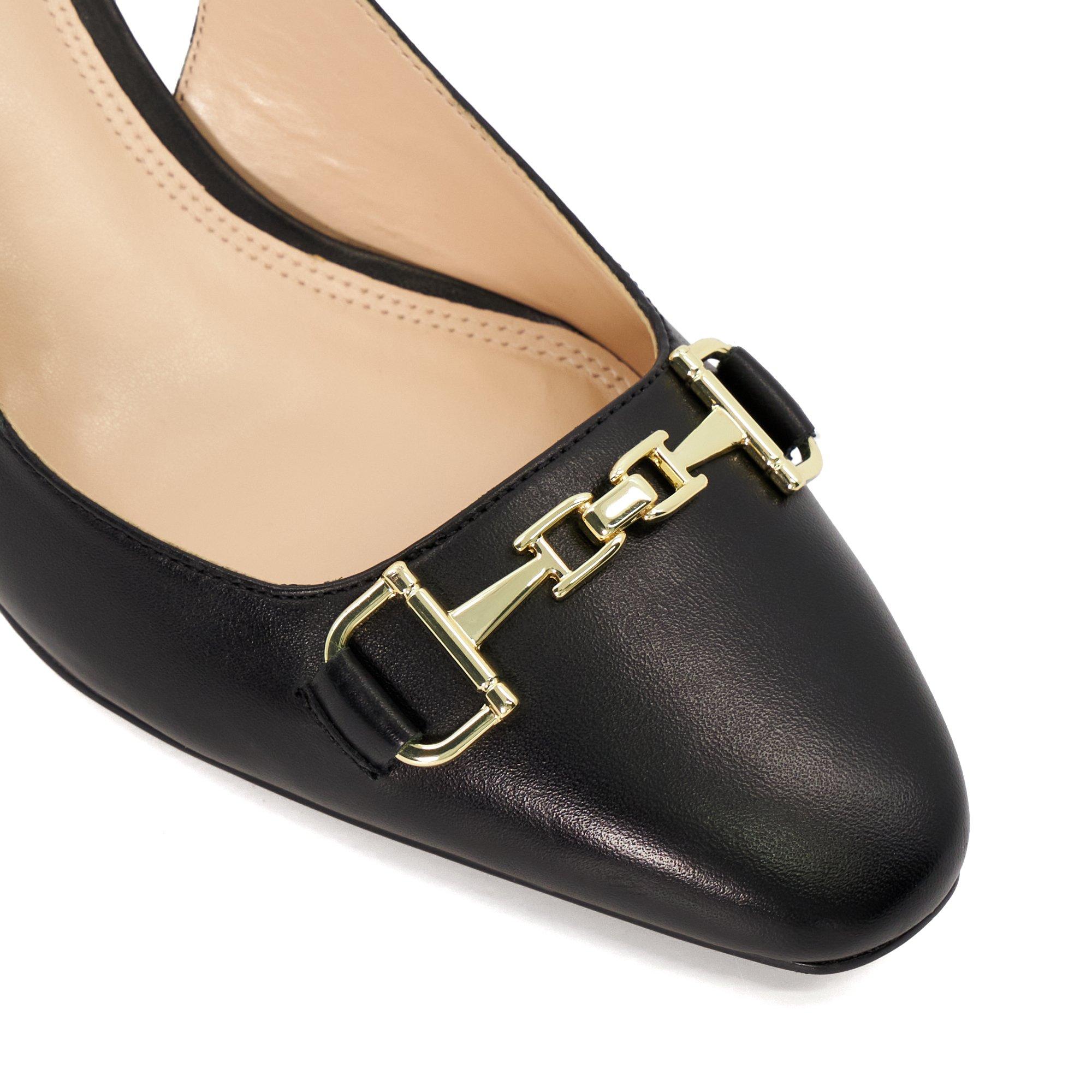 Dune London Detailed Slingback Block Heels