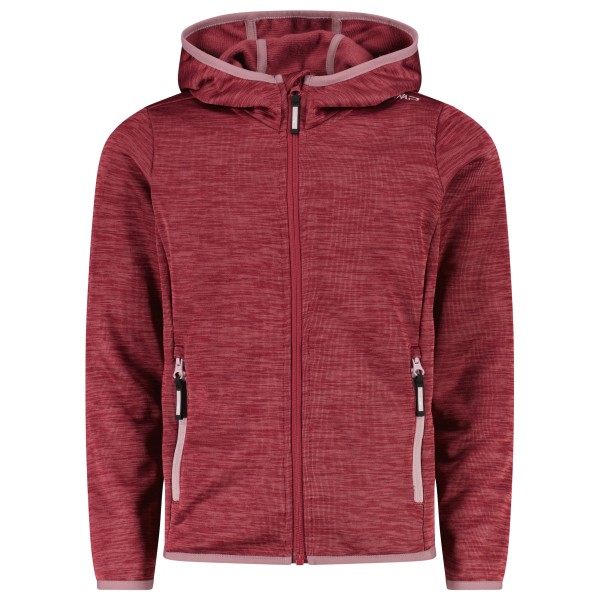 CMP - Girl's Jacquard Knitted Jacket Fix Hood - Veste polaire