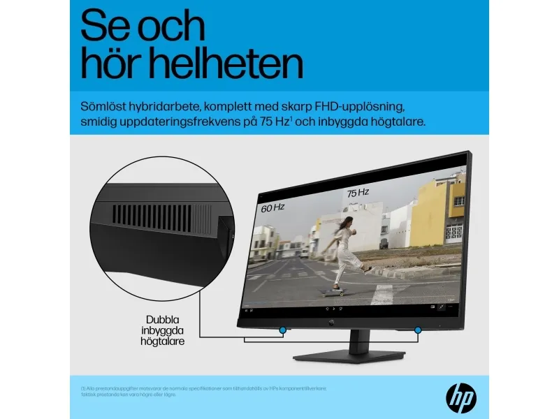 [OUTLET] - HP P27h G5 - P-Series - LED-skærm - 27