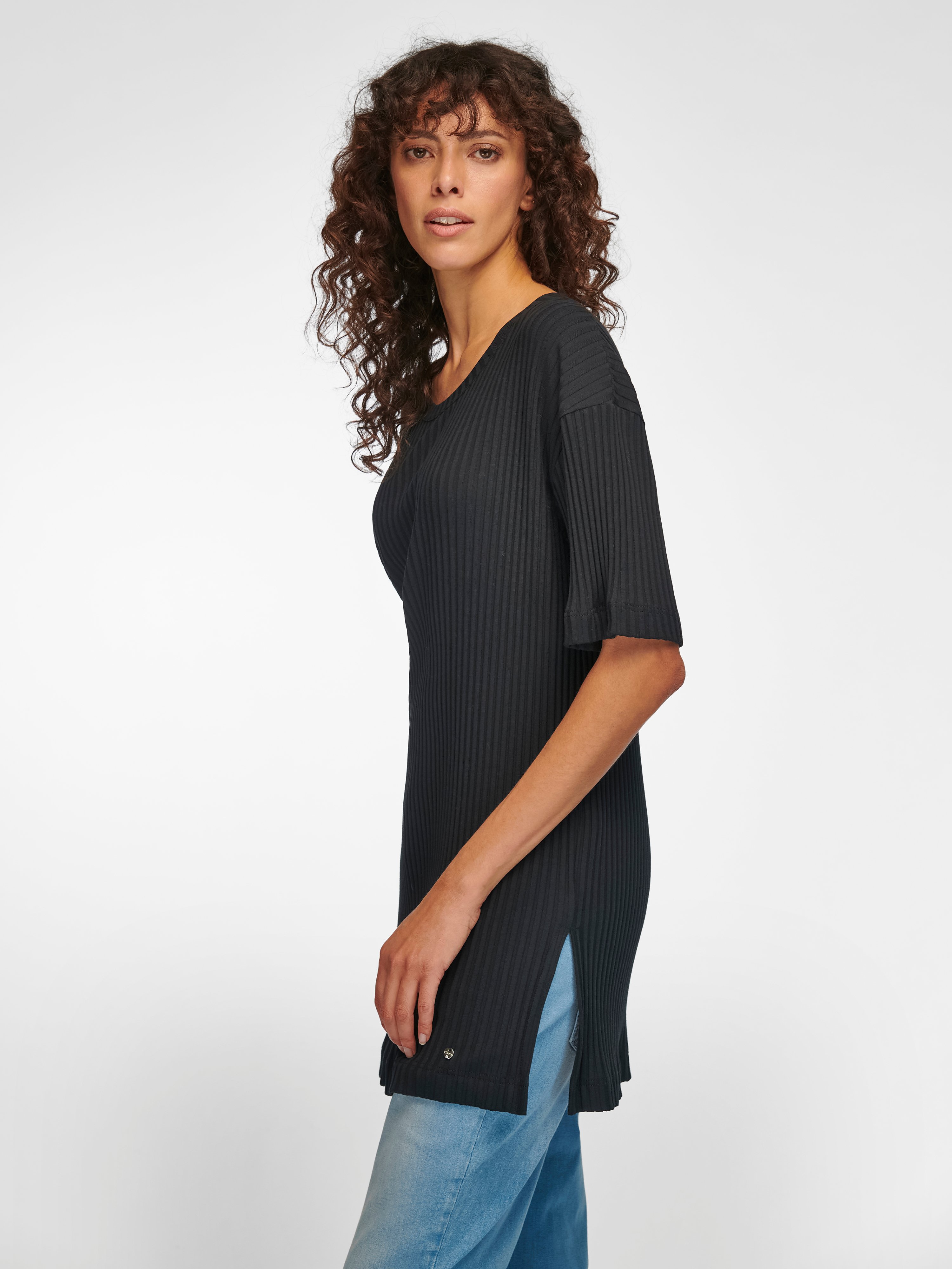 Long-Shirt mit 1/2-Arm