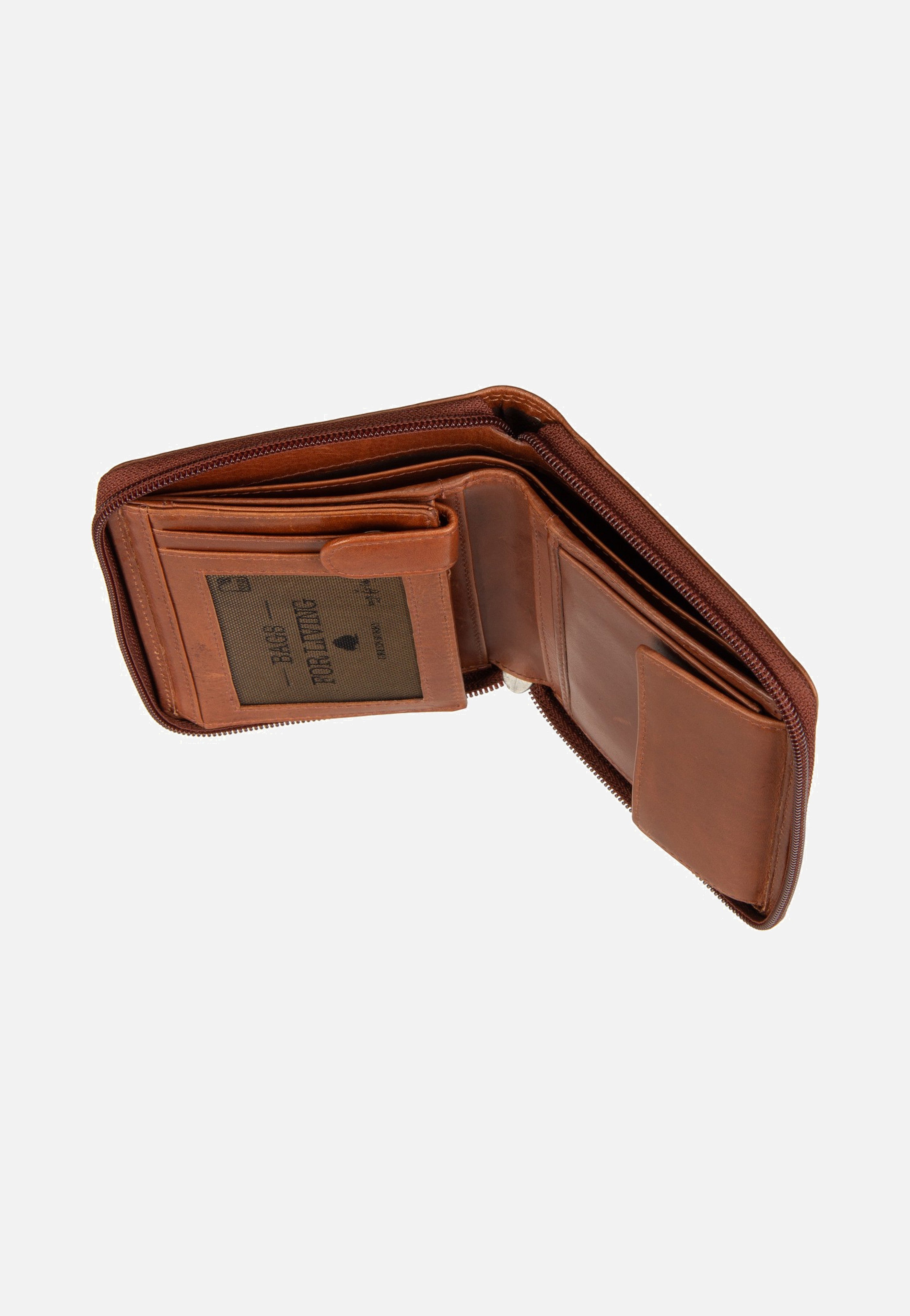 Waxy Vintage Rv-Kombibörse RFID Tobacco Nut - Portemonnaie
