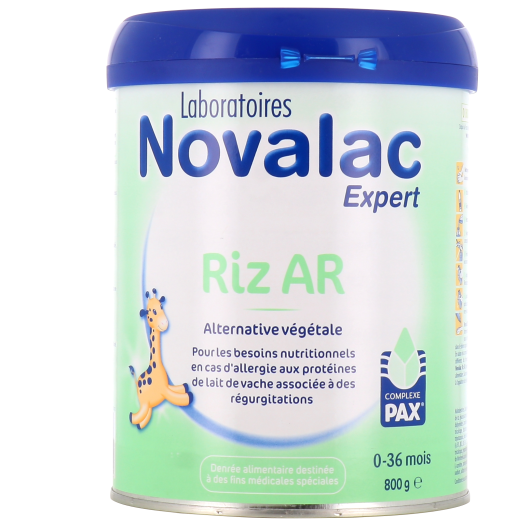 Lait Novalac Riz AR - Allergie protéines lait de vache, régurgitations