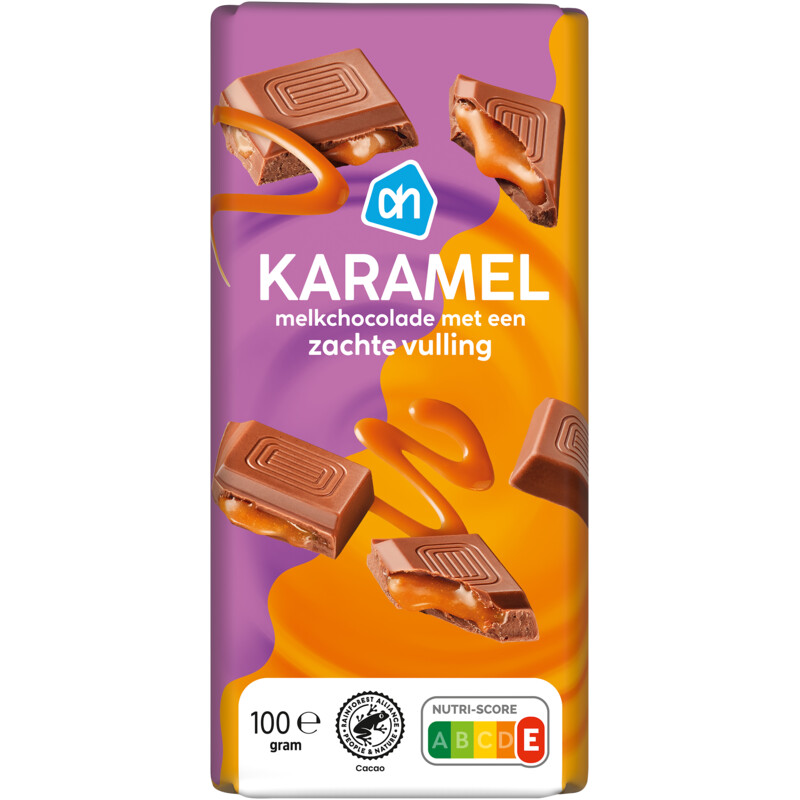 AH Karamel melkchocolade