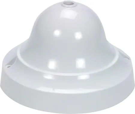 Acel loftsbaldakin - Hvid - Kabel Ø8 mm - Udvendig Ø110 mm - Indvendig Ø103 mm