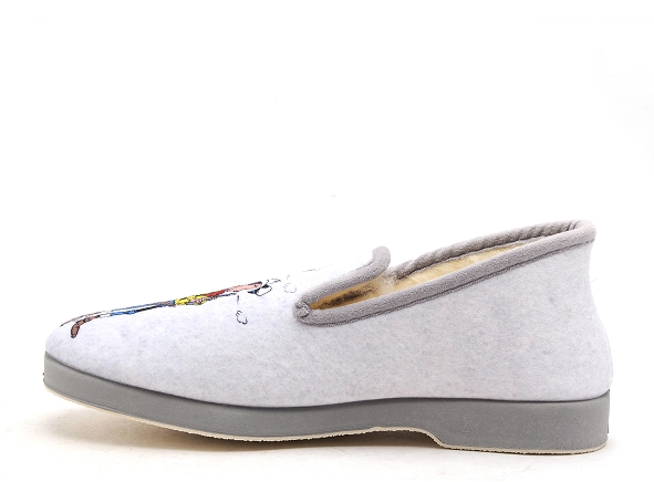 La maison de l espadrille chaussons homme l51 6 gris