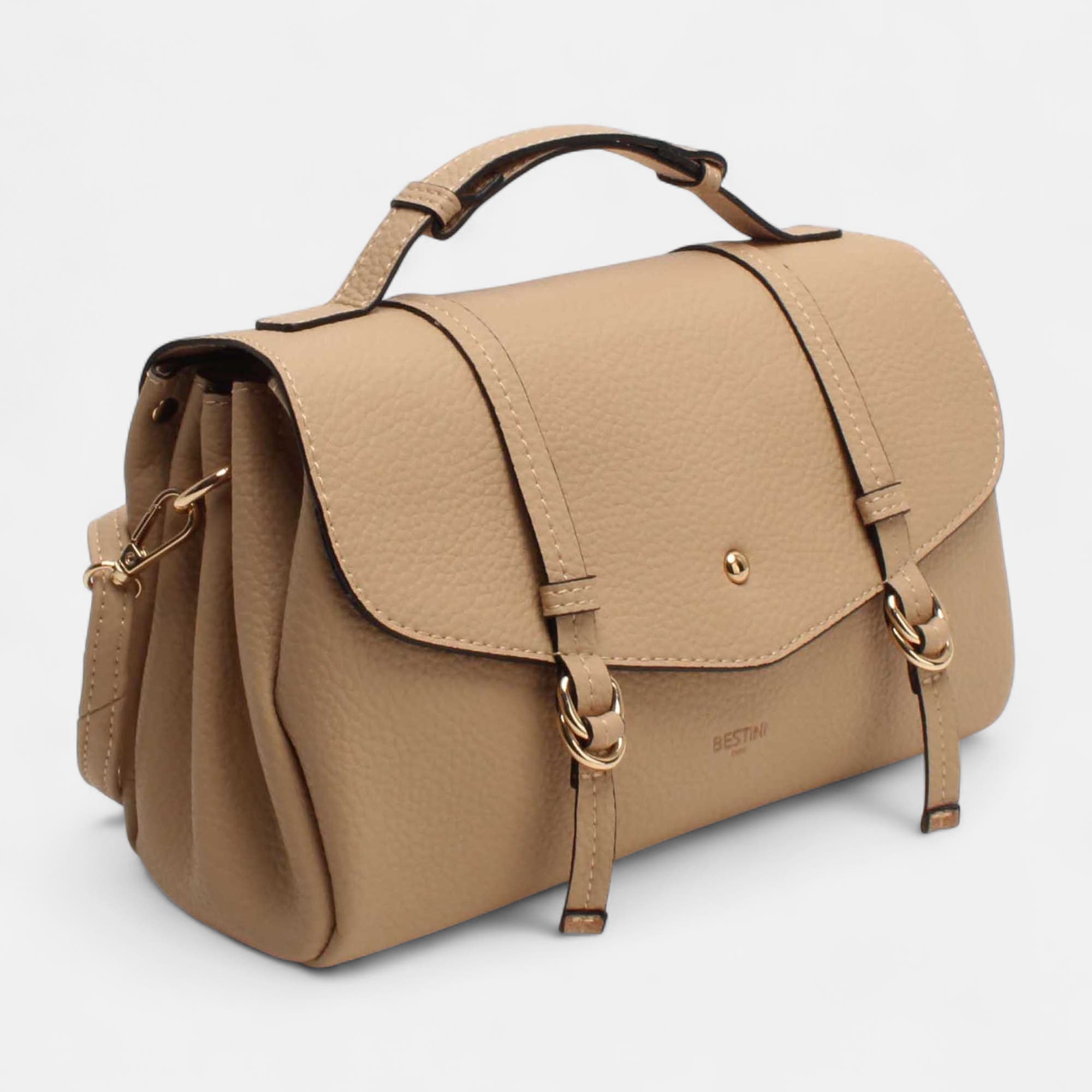 Sac bandoulière beige