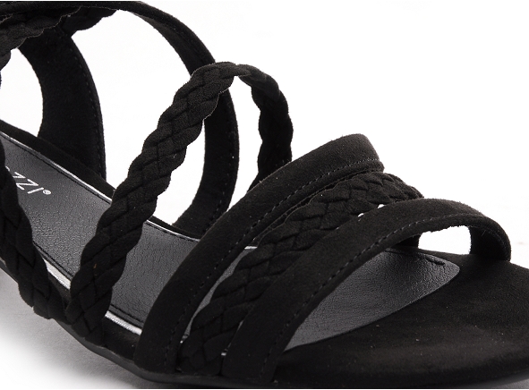 Marco tozzi nu pieds talons femme 28203 noir