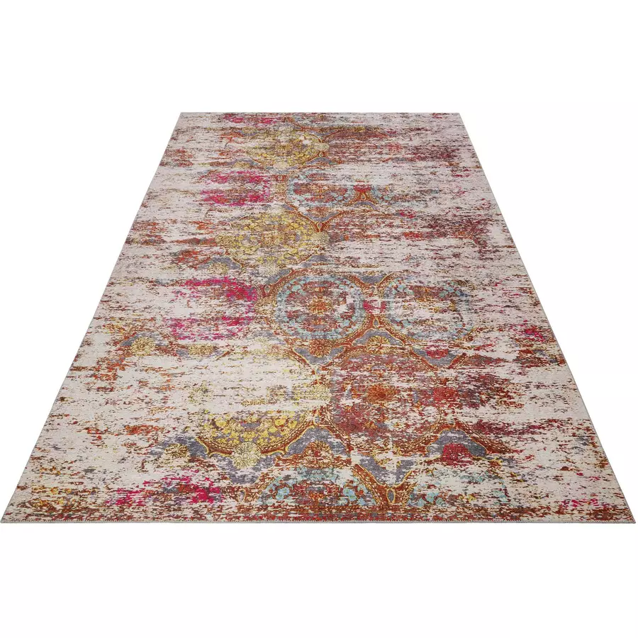 Wecon home Kurzflorteppich Focus beige,orange,gelb