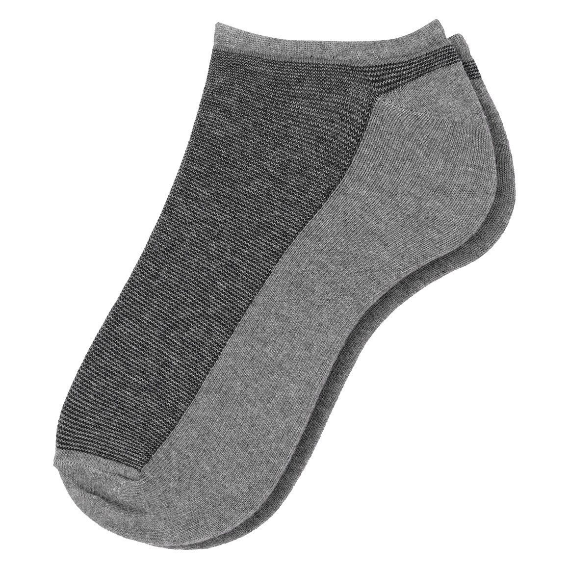 VanVaan 3 Paar Herren Sneaker-Socken im Set grau