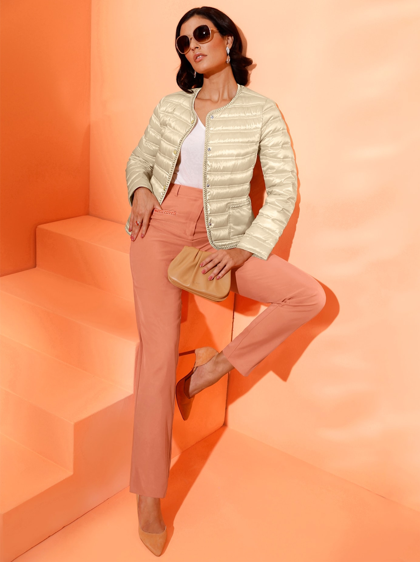 creation L Daunenjacke ohne Kapuze
