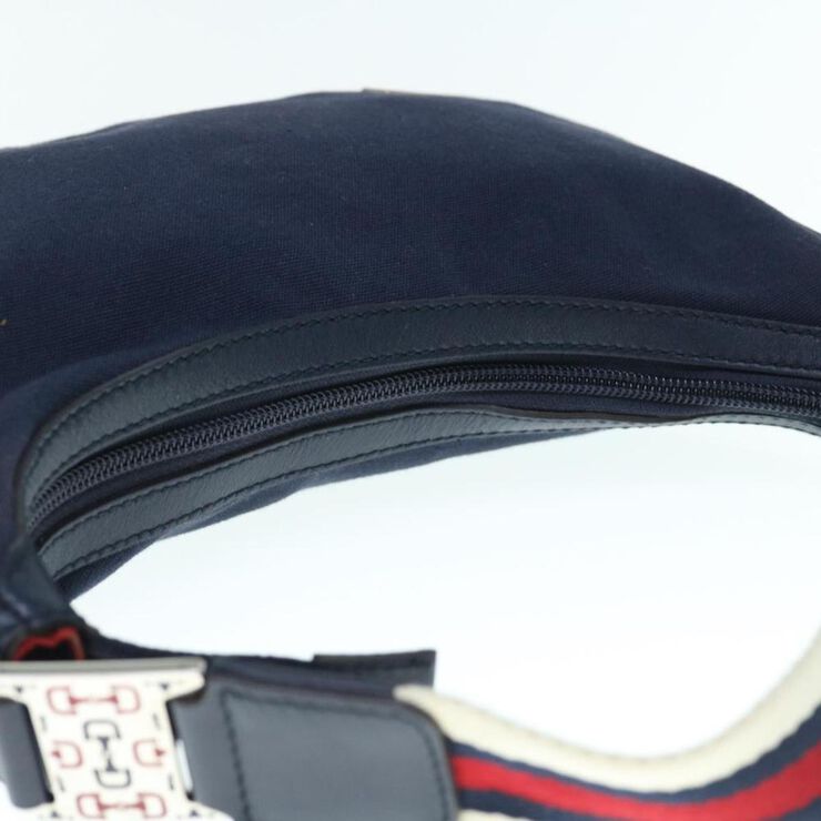 Gucci Vintage Gucci Shoulder Bag Navy