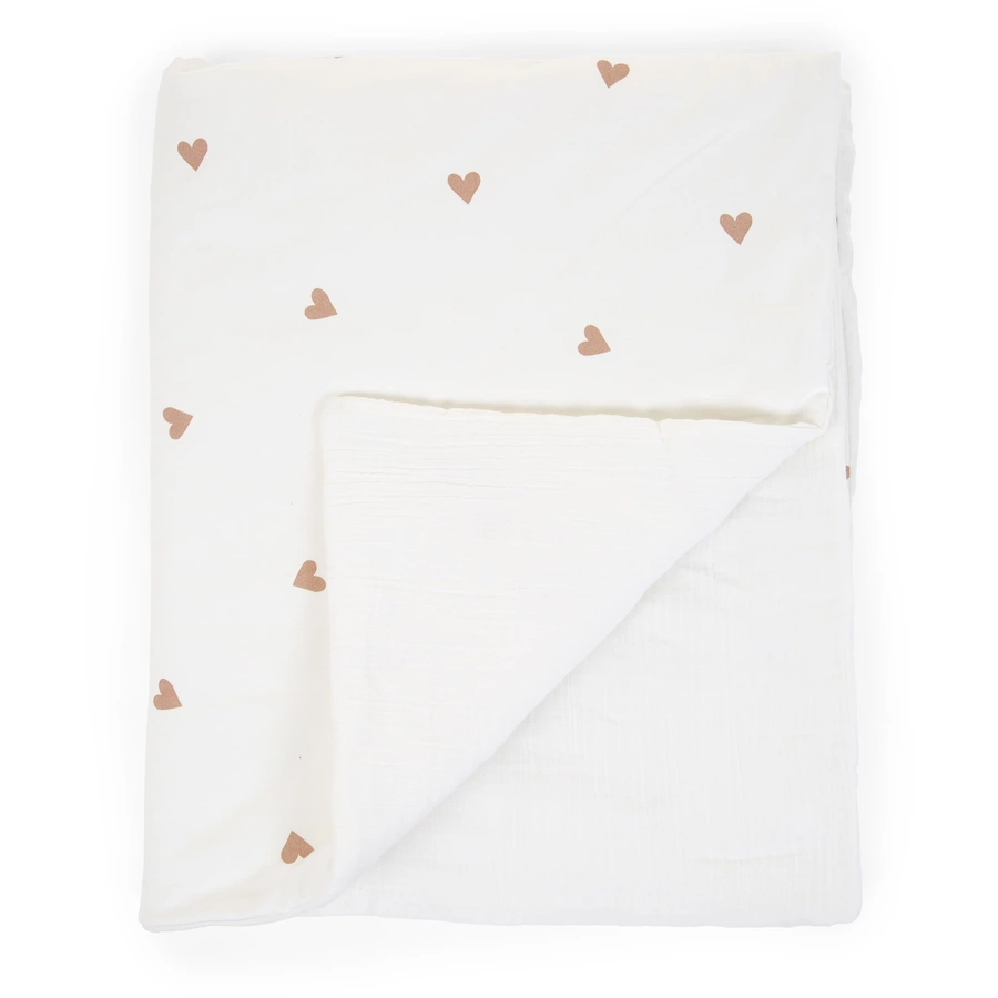 CHILDHOME Decke Hearts 80 x 100 cm