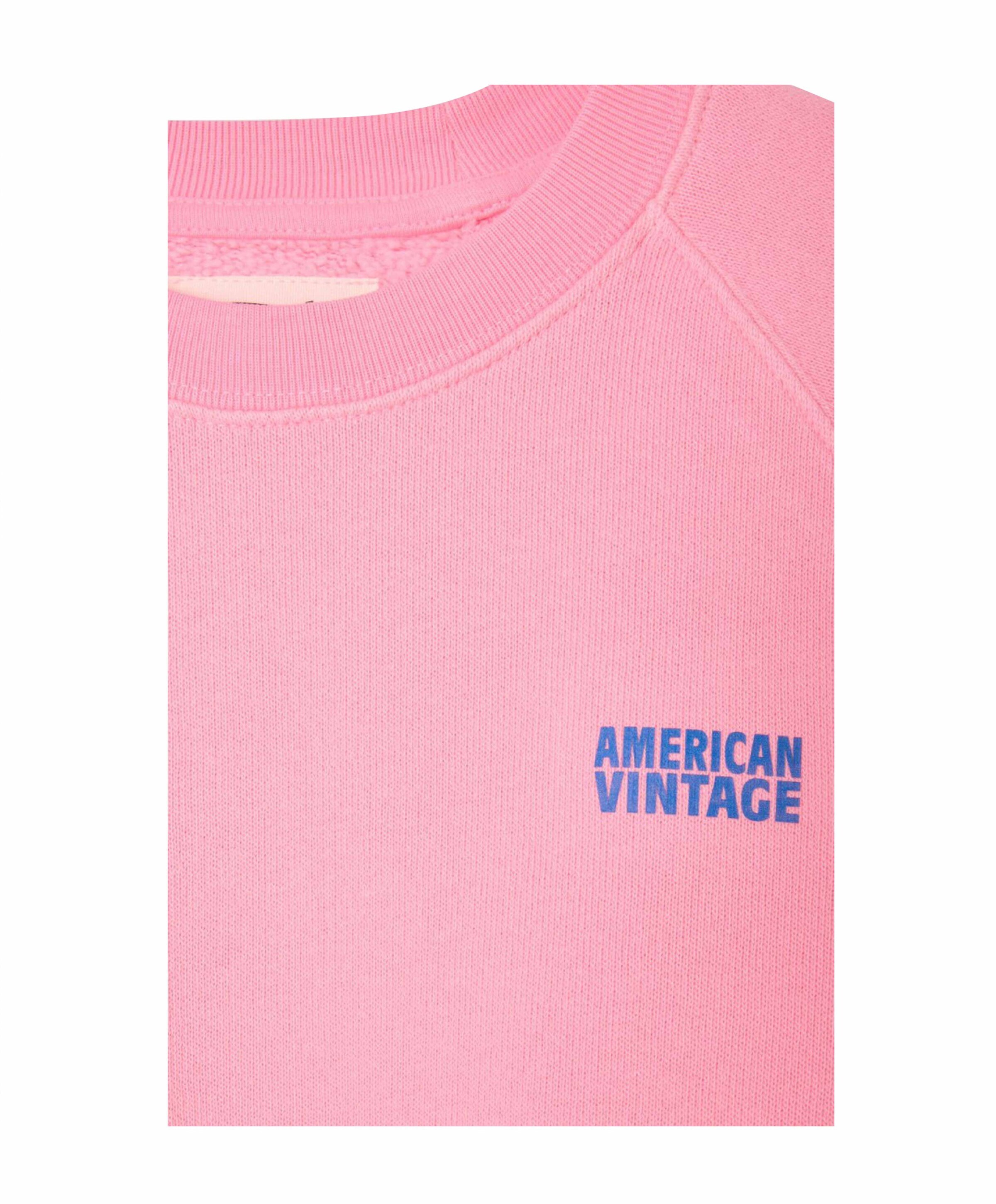 American Vintage Meisjes sweater roze