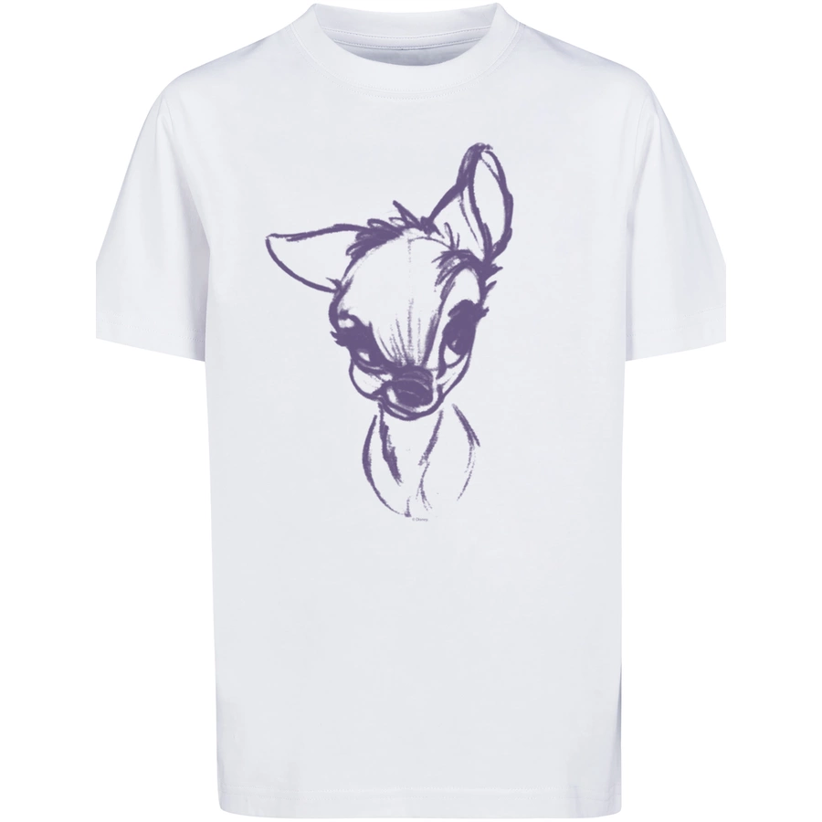 F4NT4STIC T-Shirt  Bambi Mood weiß