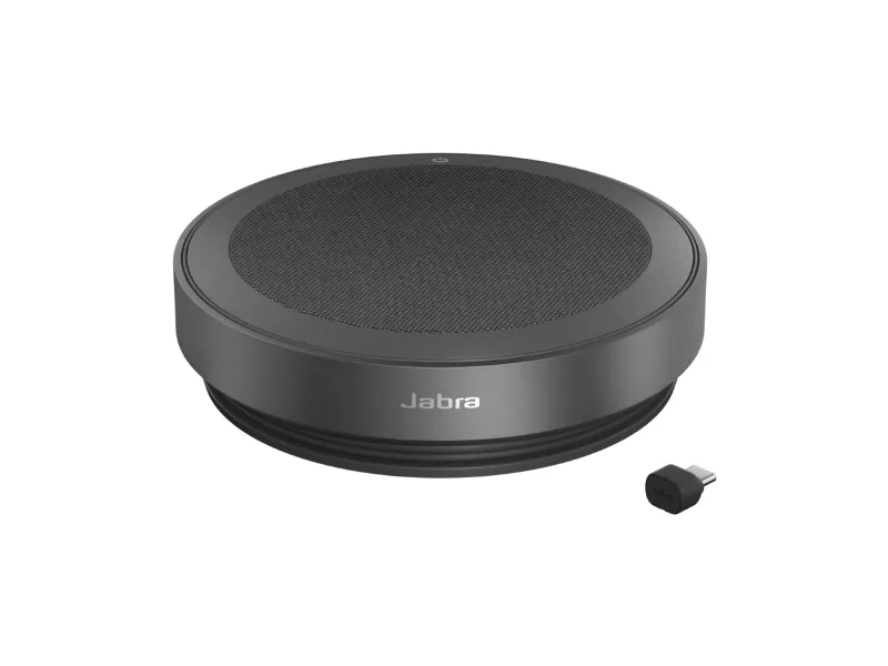 Jabra Speak2 75 MS - Konferencetelefon håndfri - Bluetooth - trådløs - USB-A, USB-C - mørkegrå - Certified for Microsoft Teams Rooms, Optimized for Microsoft Teams, Microsoft Swift Pair Certified