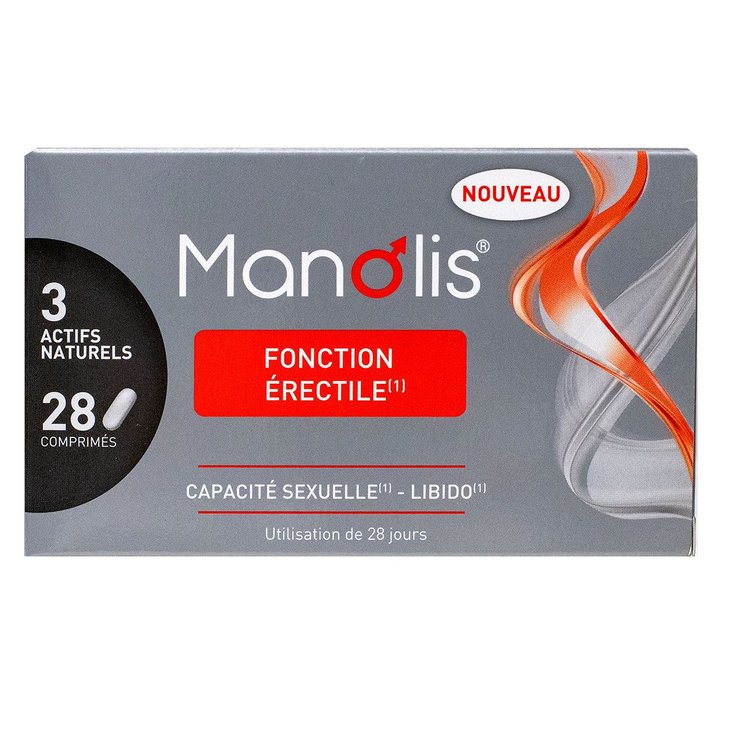 Manolis fonction érectile 28 comprimés