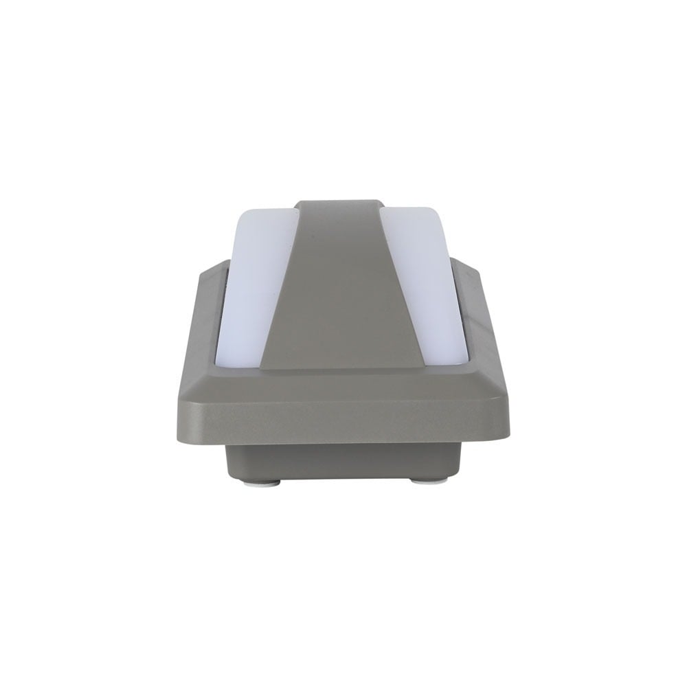 LED wandlampen - Softlight Bulkhead - IP65 - Grijs - 12 Watt - 500 Lumen - 4000K