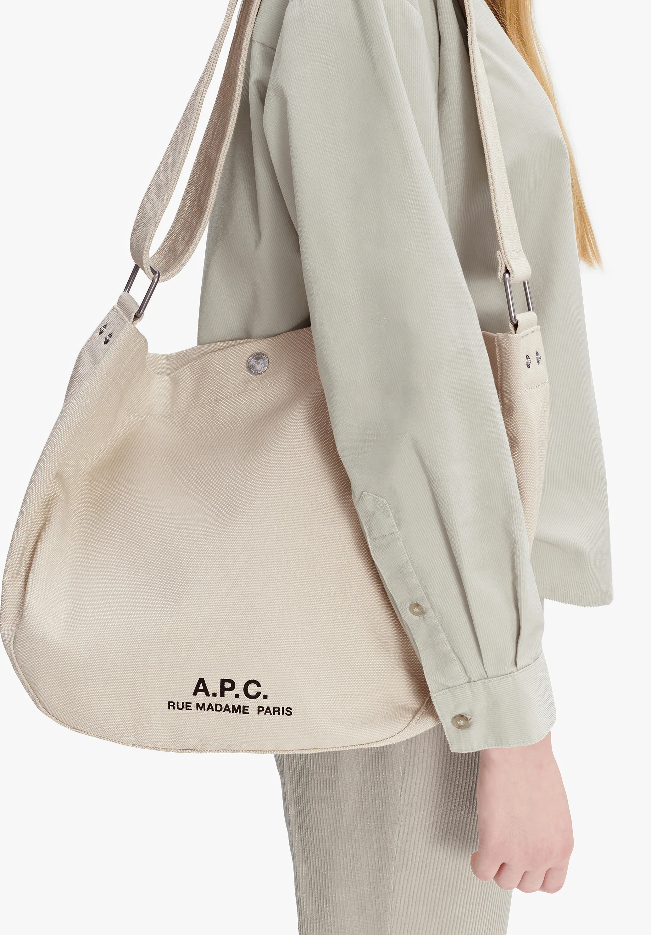Besace Journal - Beige