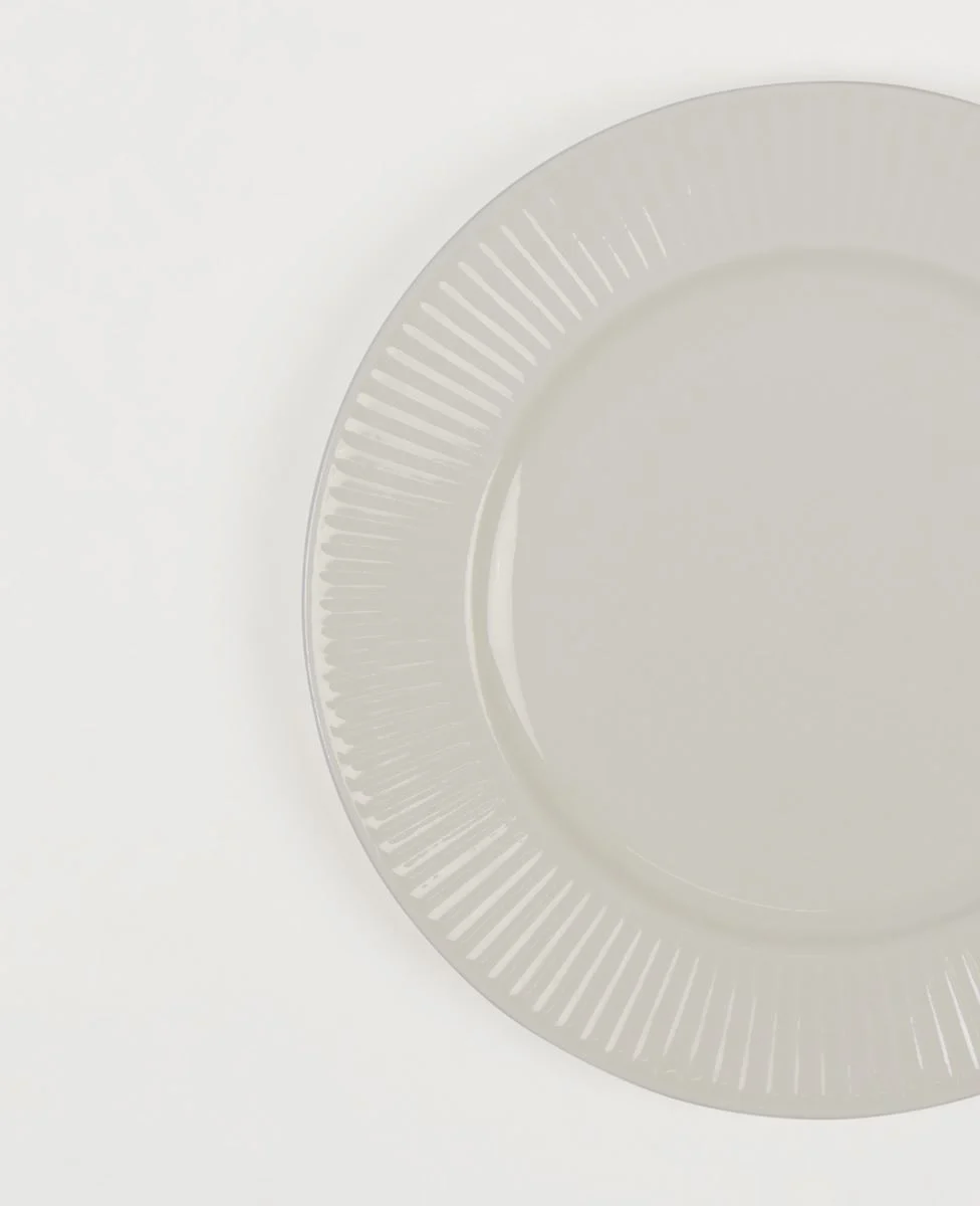 Frokosttallerken hvit - ø 19,8