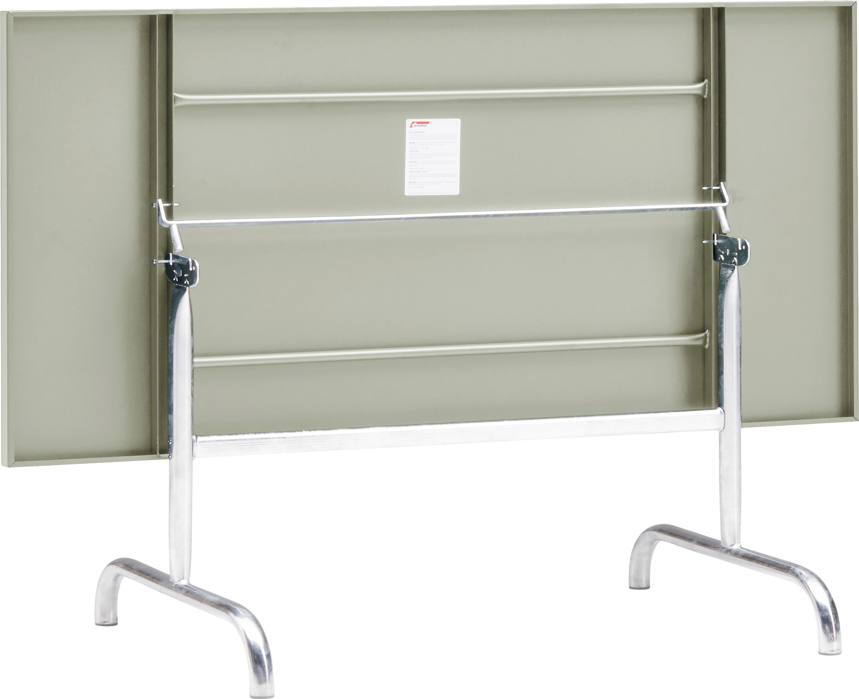 Schaffner SÄNTIS Klapptisch - Pastellgrün / B: 180.0 cm x T: 80.0 cm x H: 72.0 cm
