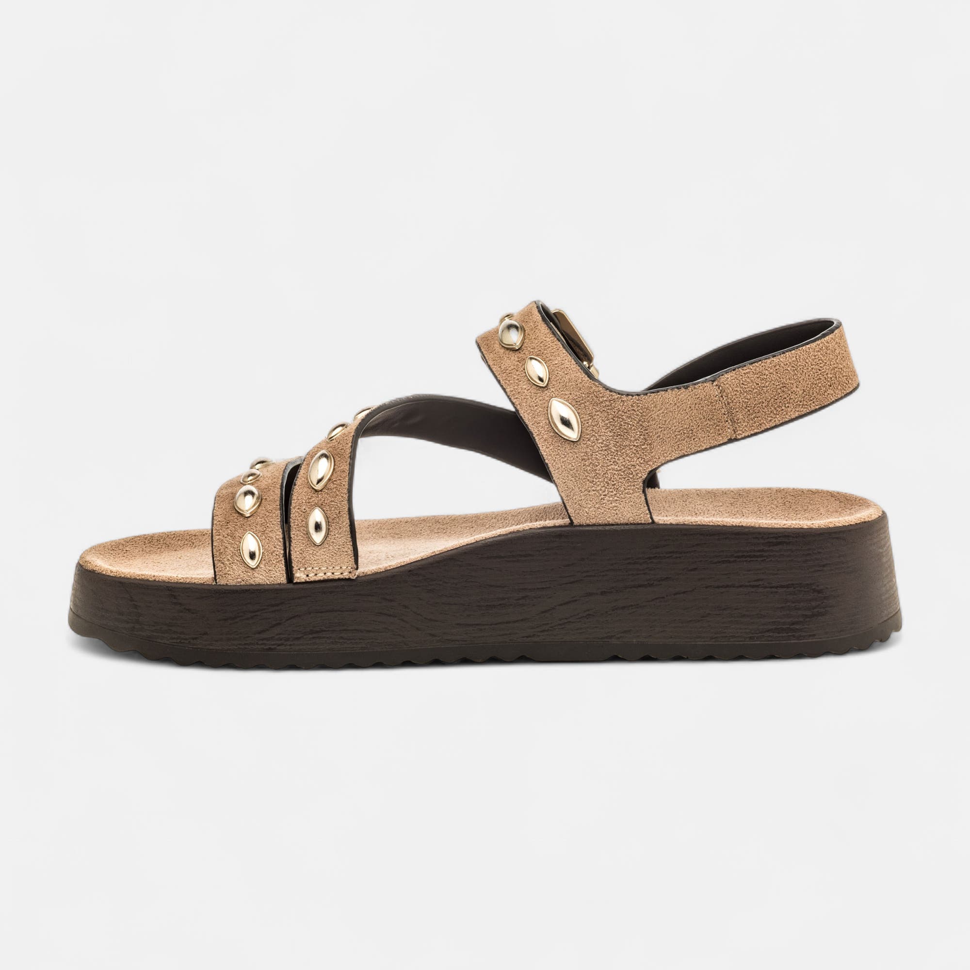 Sandales Femme taupe