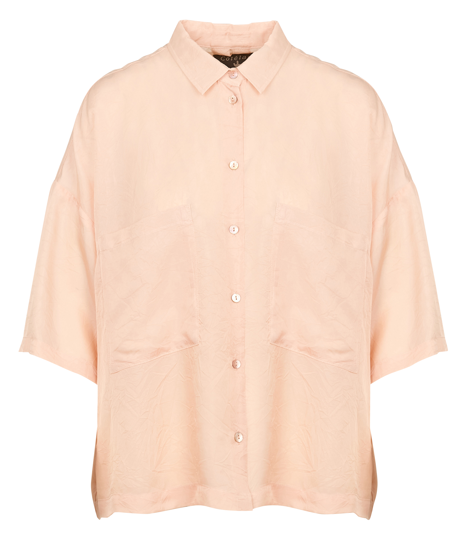 Chemise col classique| Rose