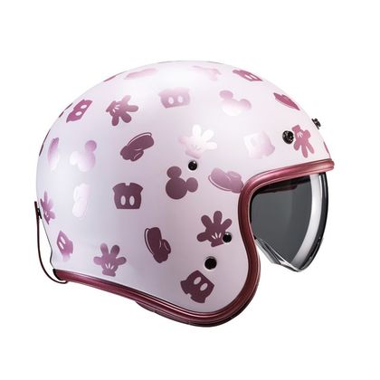 Casque Hjc V31 - DISNEY MICKEY - Rose / Blanc