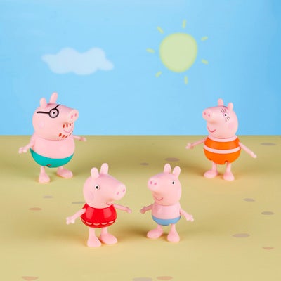 Peppa Gris Peppas Campingbil Lekesett